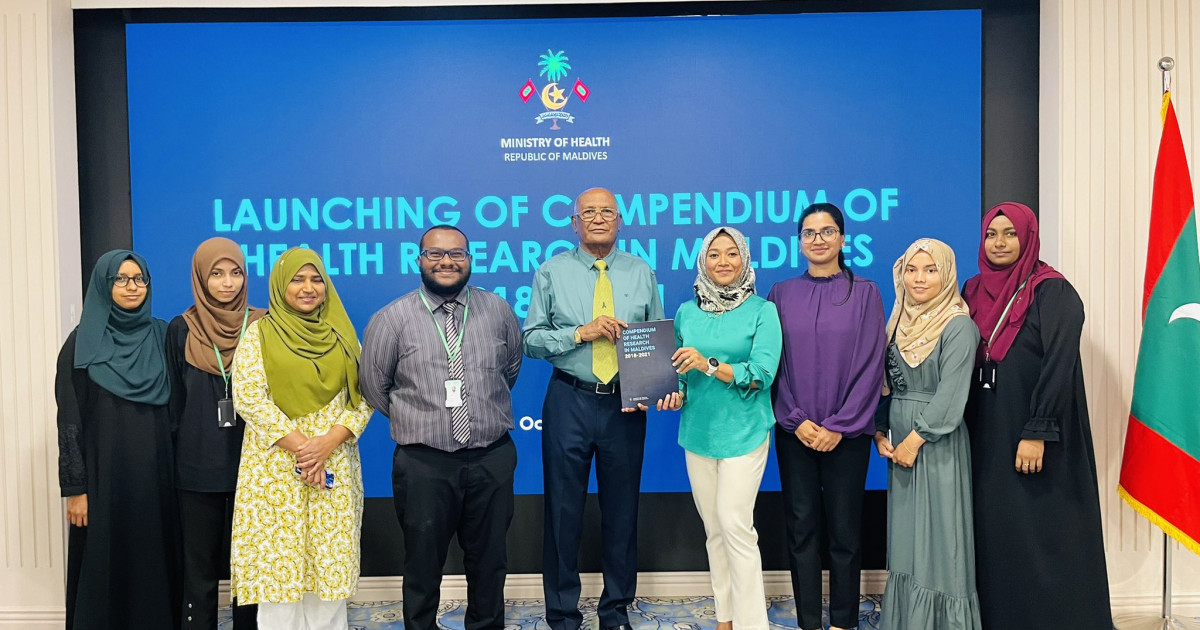 Health - A compendium of health research in Maldives 2018-2021 has been